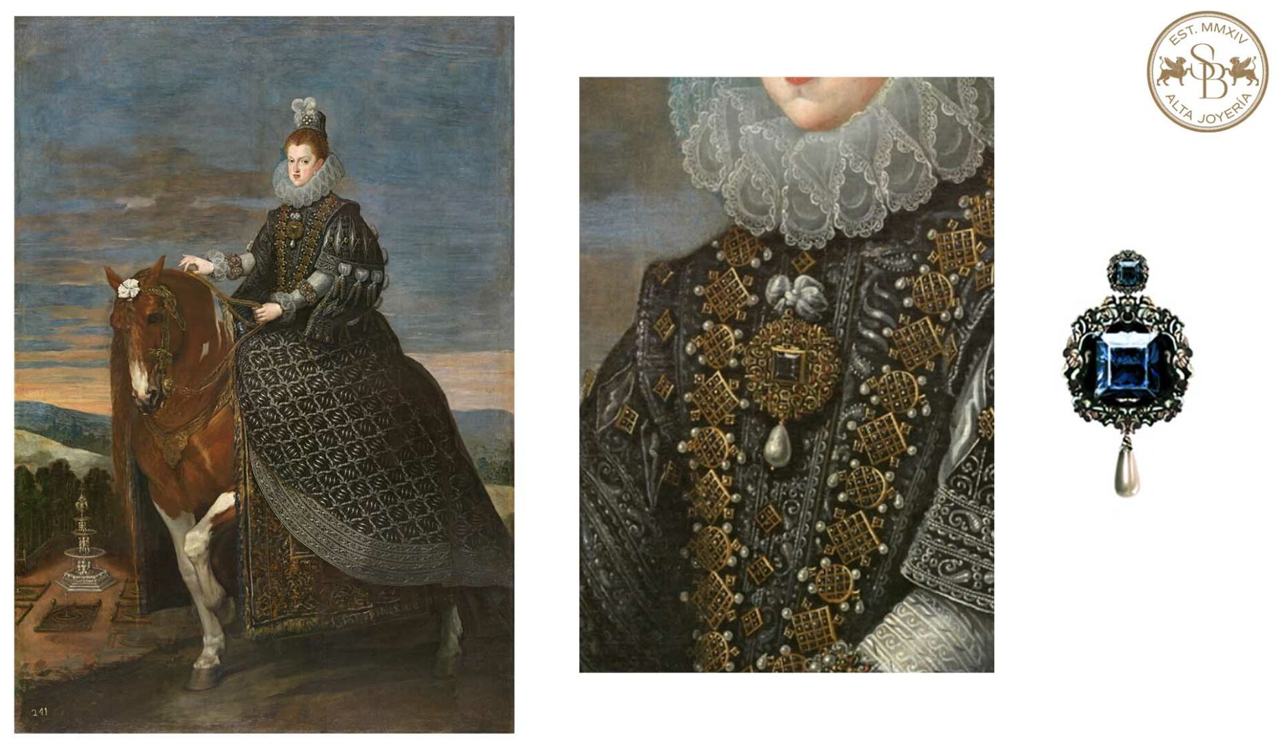 PeregrinaEstanque Velazquez SaraBenaventeAltaJoyeriaj PeregrinaEstanque Velazquez SaraBenaventeAltaJoyeriaj