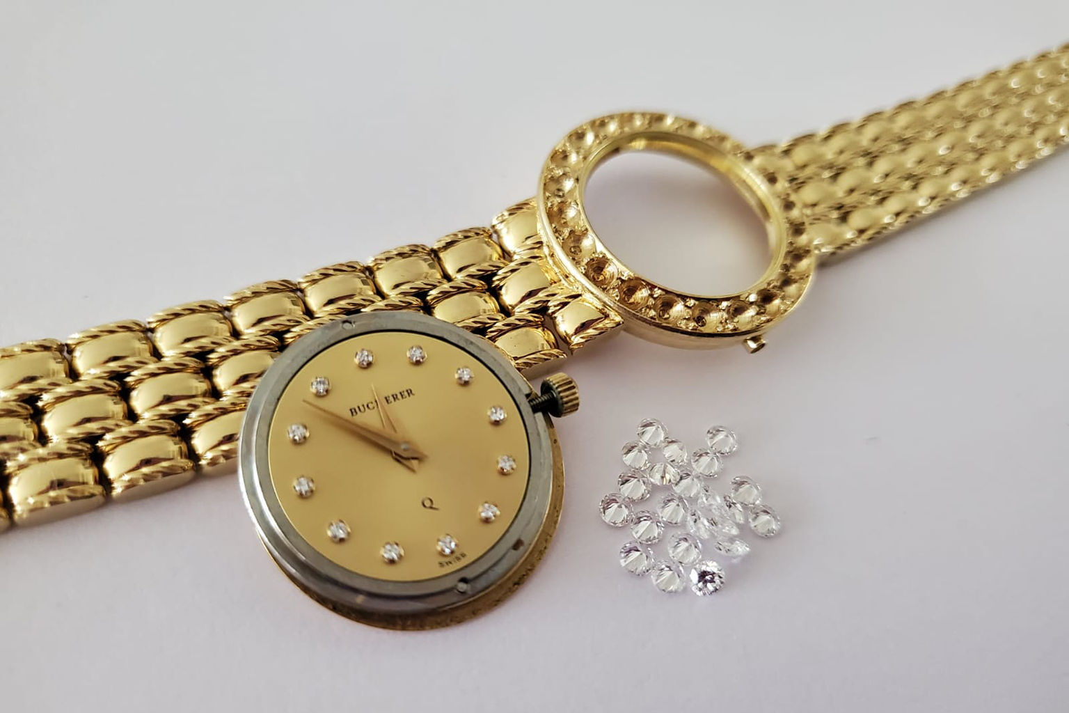 SaraBenavente PyG Reloj Diamantes
